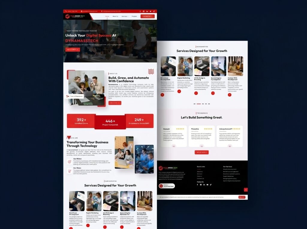 Dynamasstech website