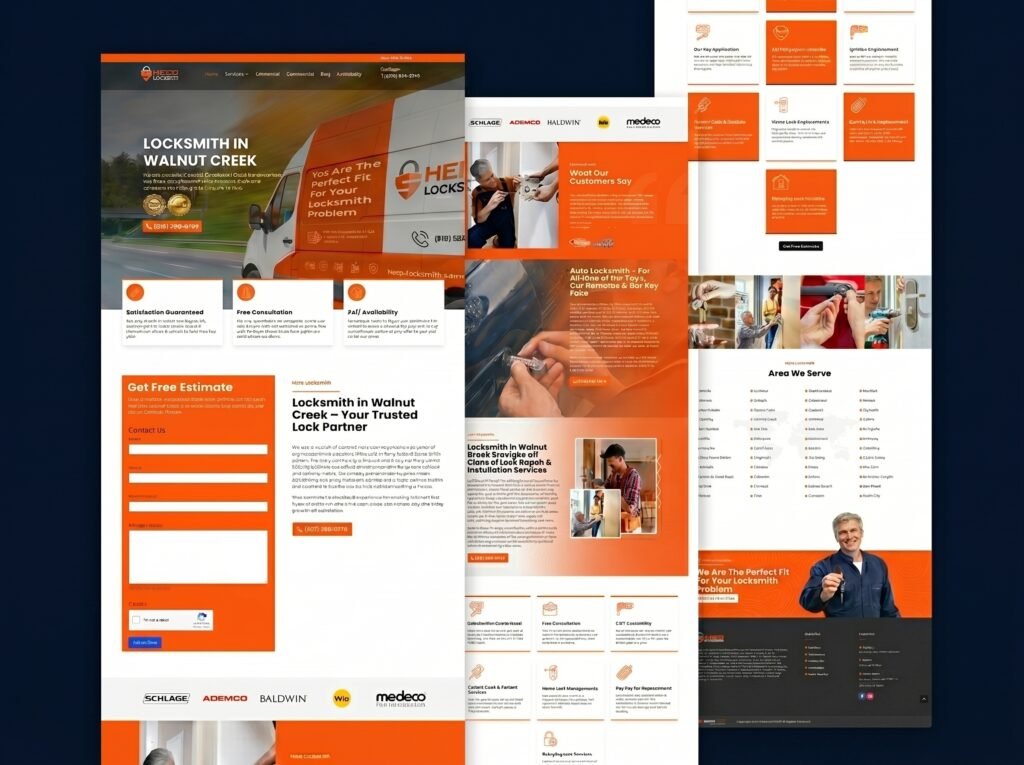 Hero Locksmith website