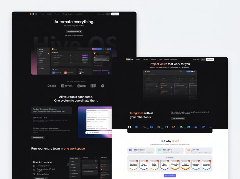 Hive website